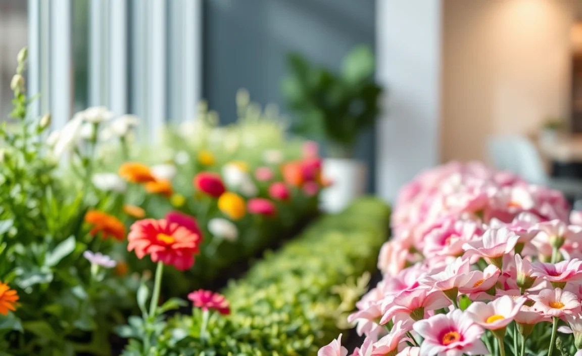 borders for flower gardens