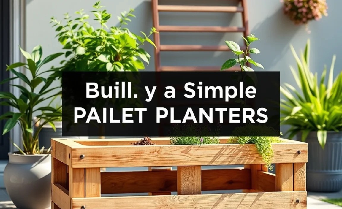 Building a Simple Pallet Planter
