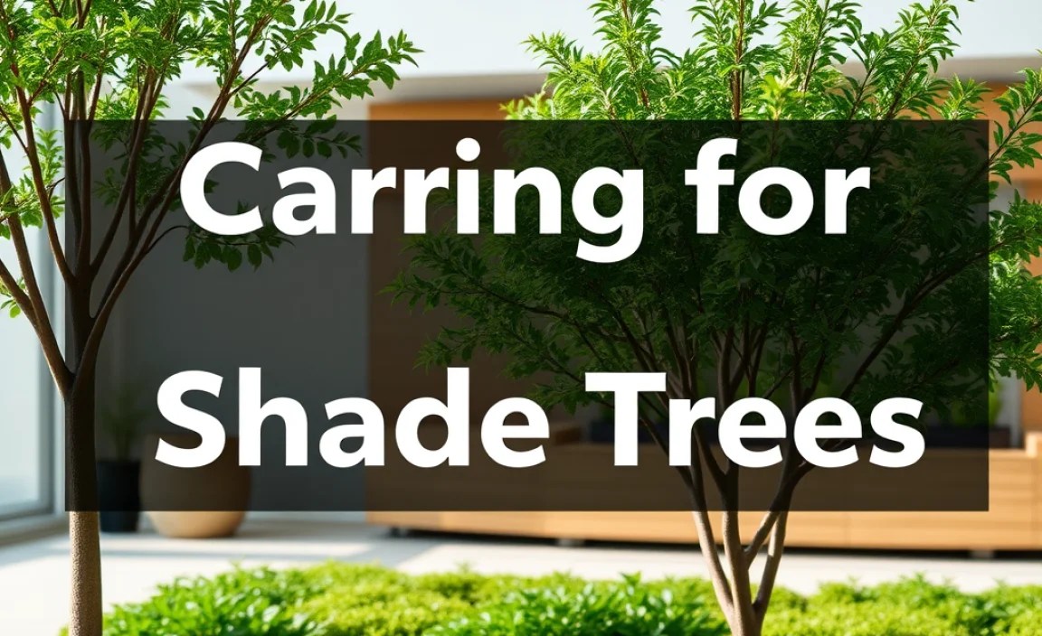Caring for Shade Trees
