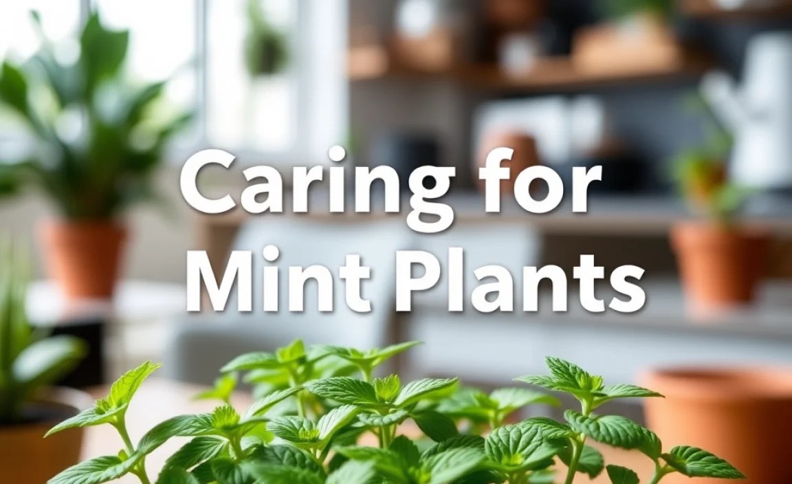 Caring for Your Mint Plants