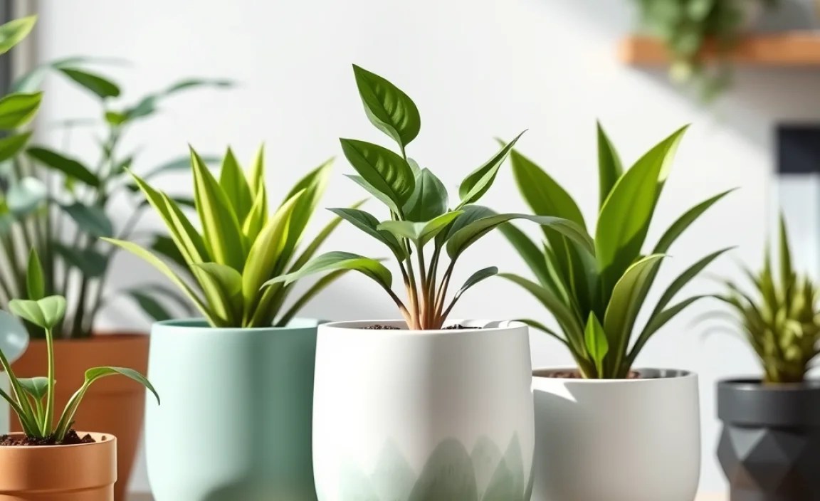 choosing eco pots plants