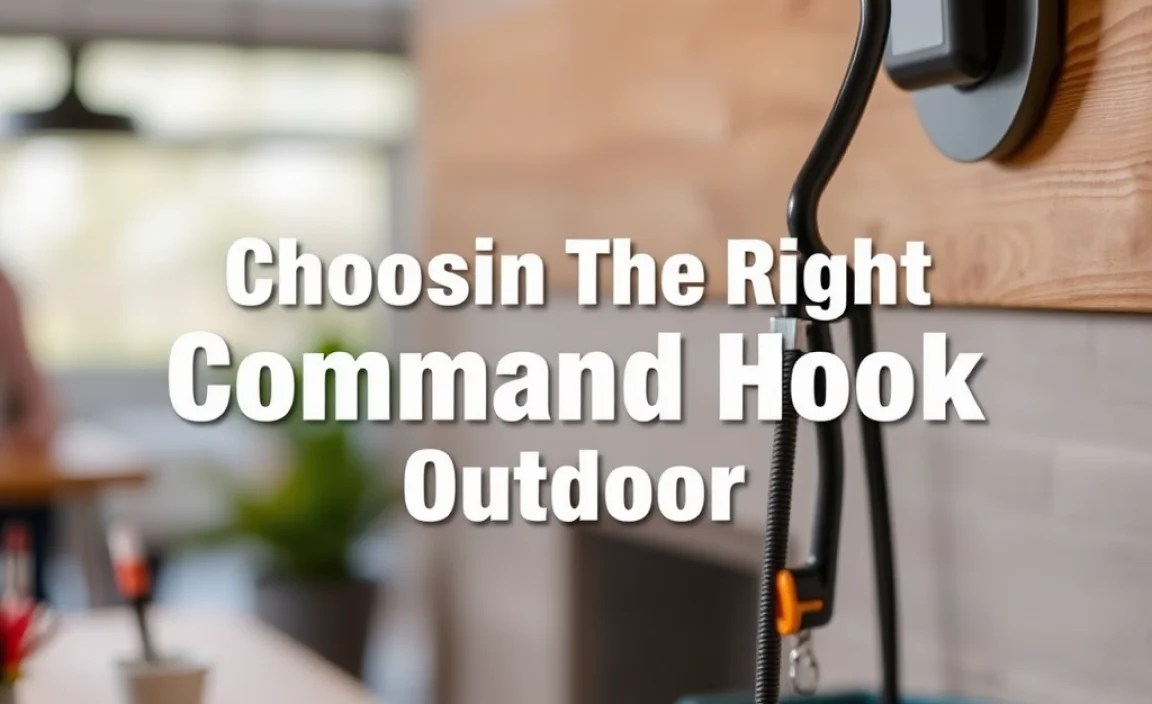 Choosing The Right Command Hook Outdoor
