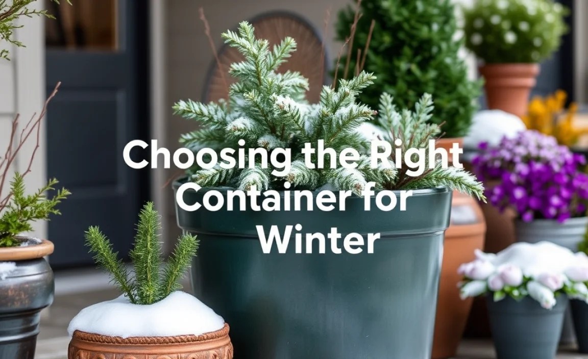 Choosing the Right Container for Winter