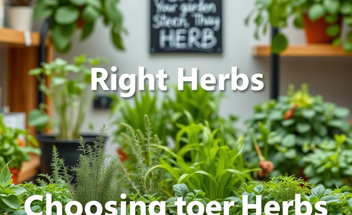 Choosing the Right Herbs