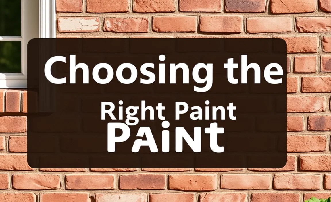 Choosing the Right Paint