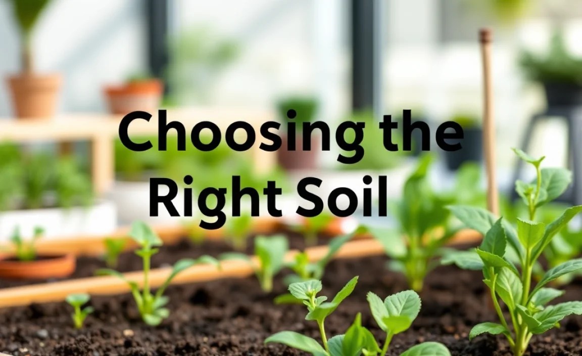 Choosing the Right Soil Mix