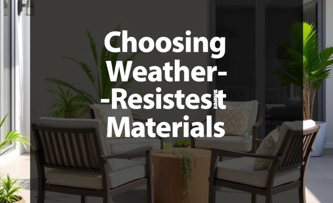 Choosing Weather-Resistant Materials