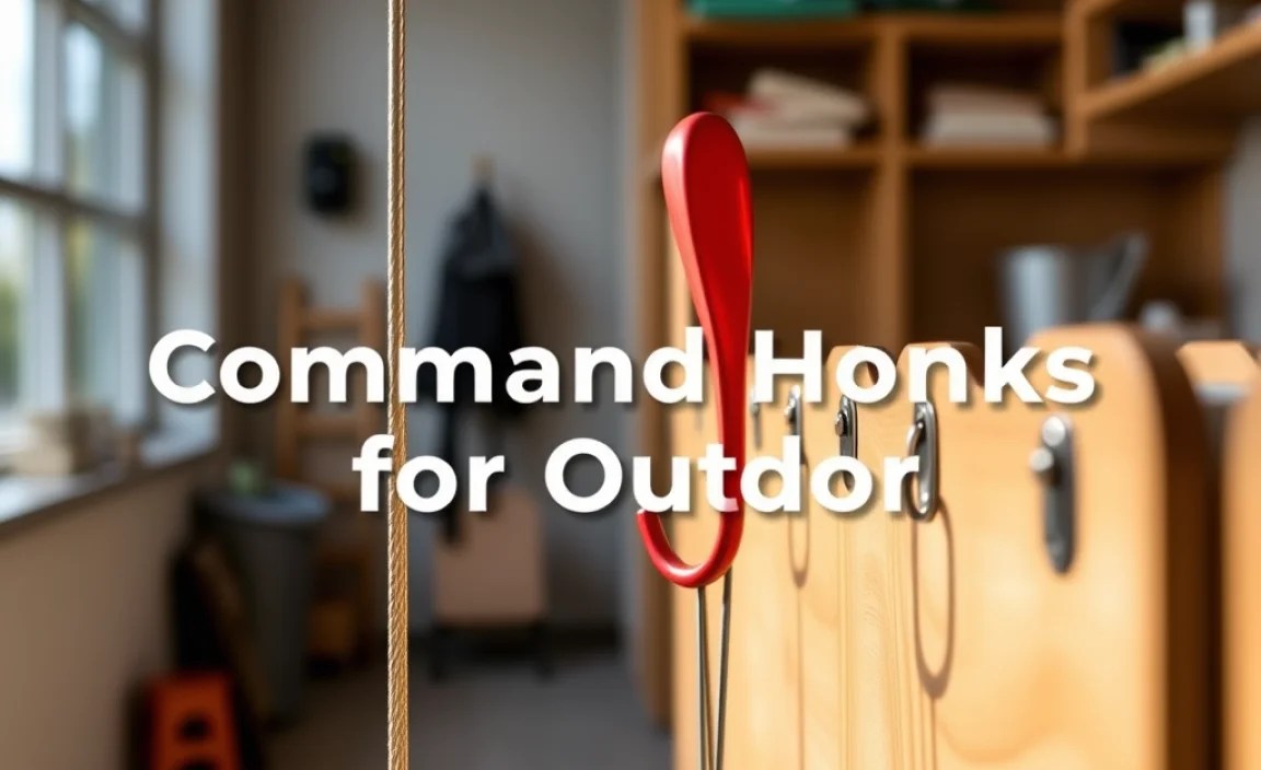 command hooks for outdoors