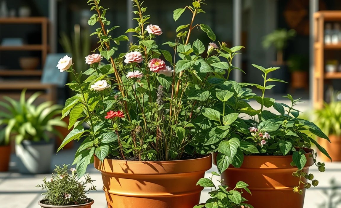 container gardening for shade