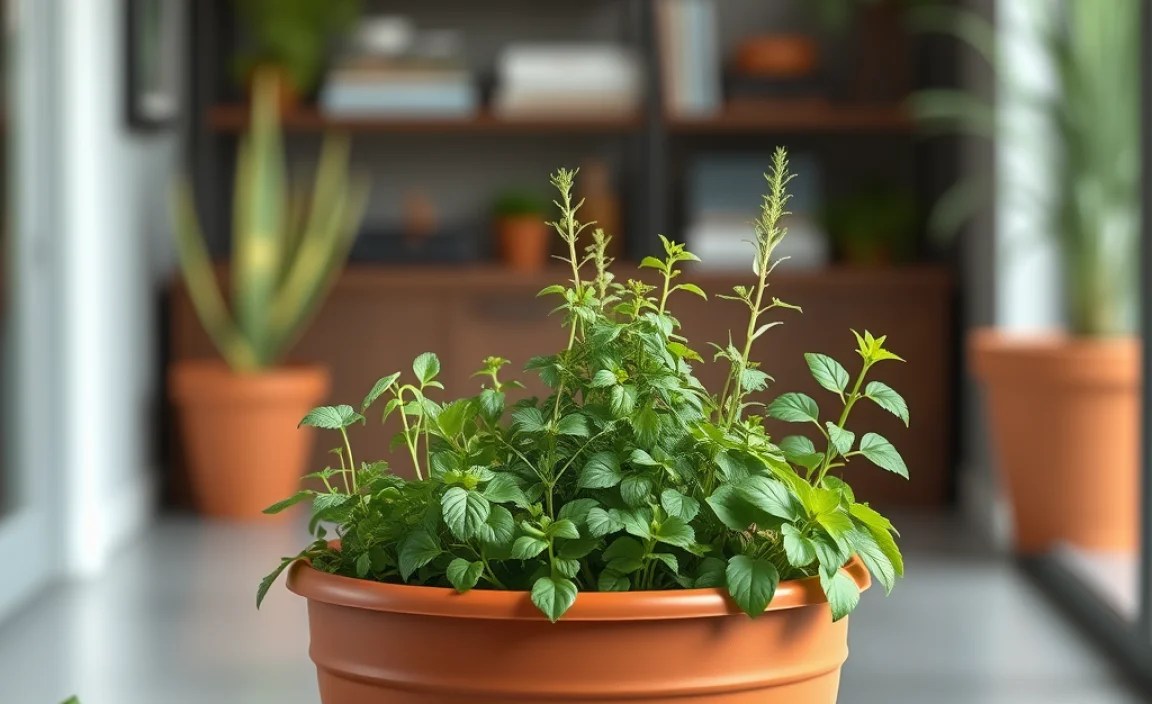 Container Herb Garden Design