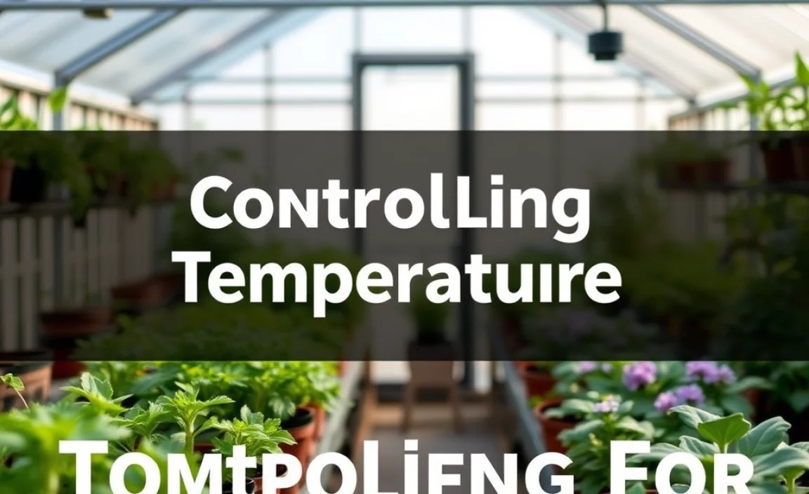 Controlling Temperature For Greenhouse Beginners