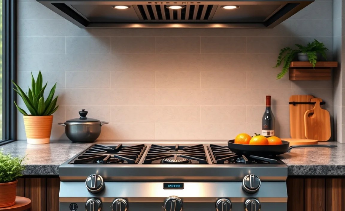 cooktop for outdoor kitchen