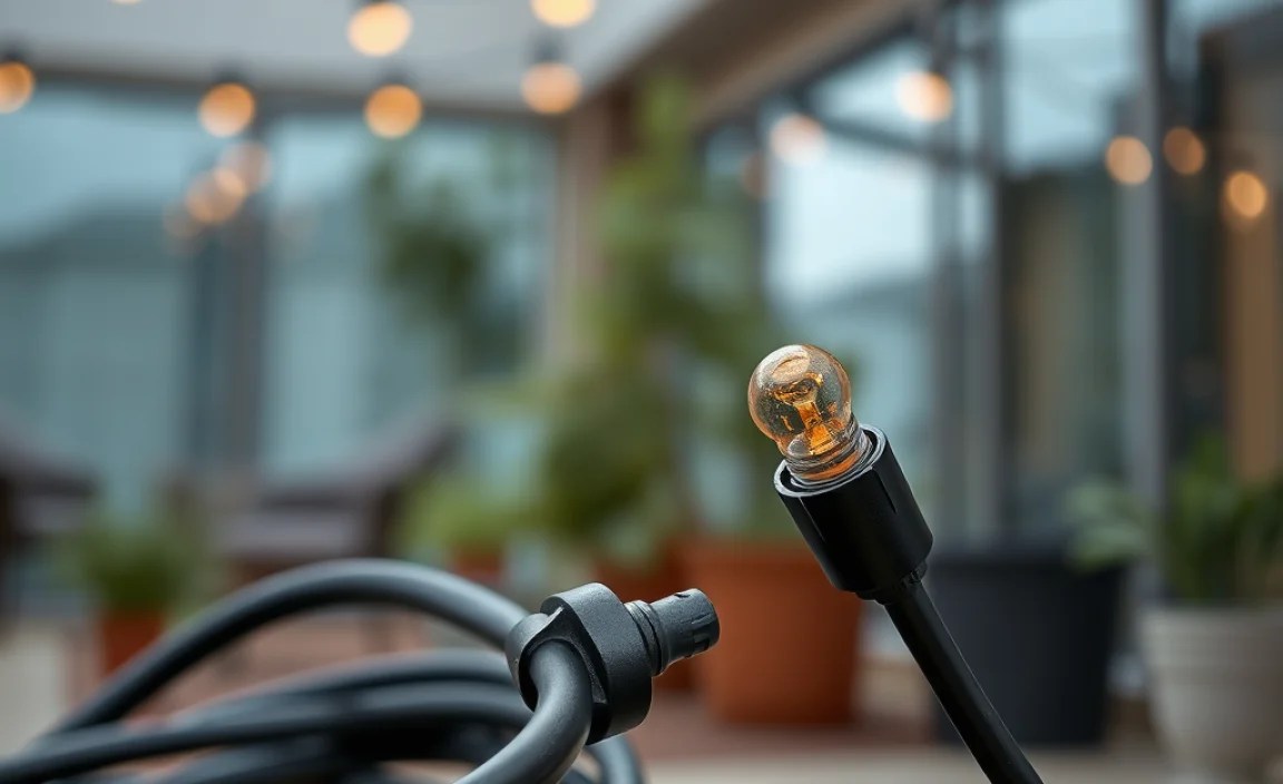 cover electrical cords outdoor