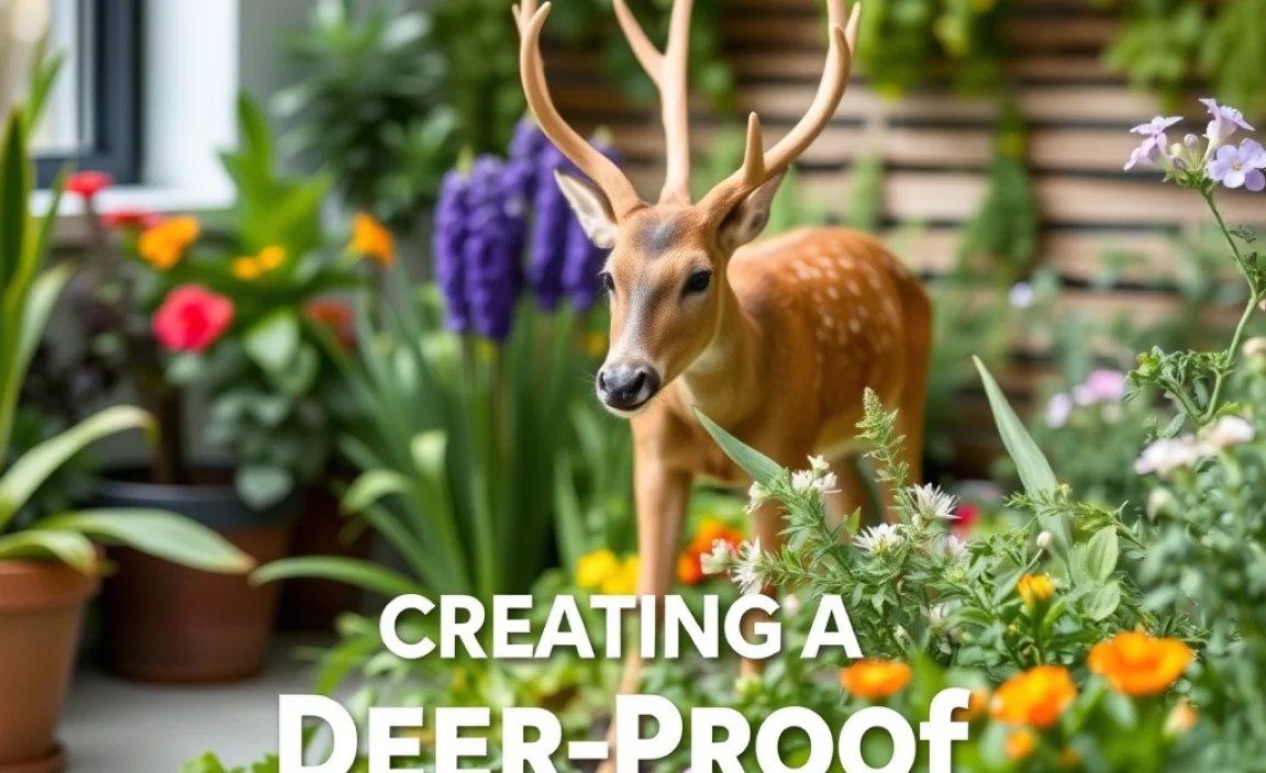 Creating a Deer-Proof Garden Design