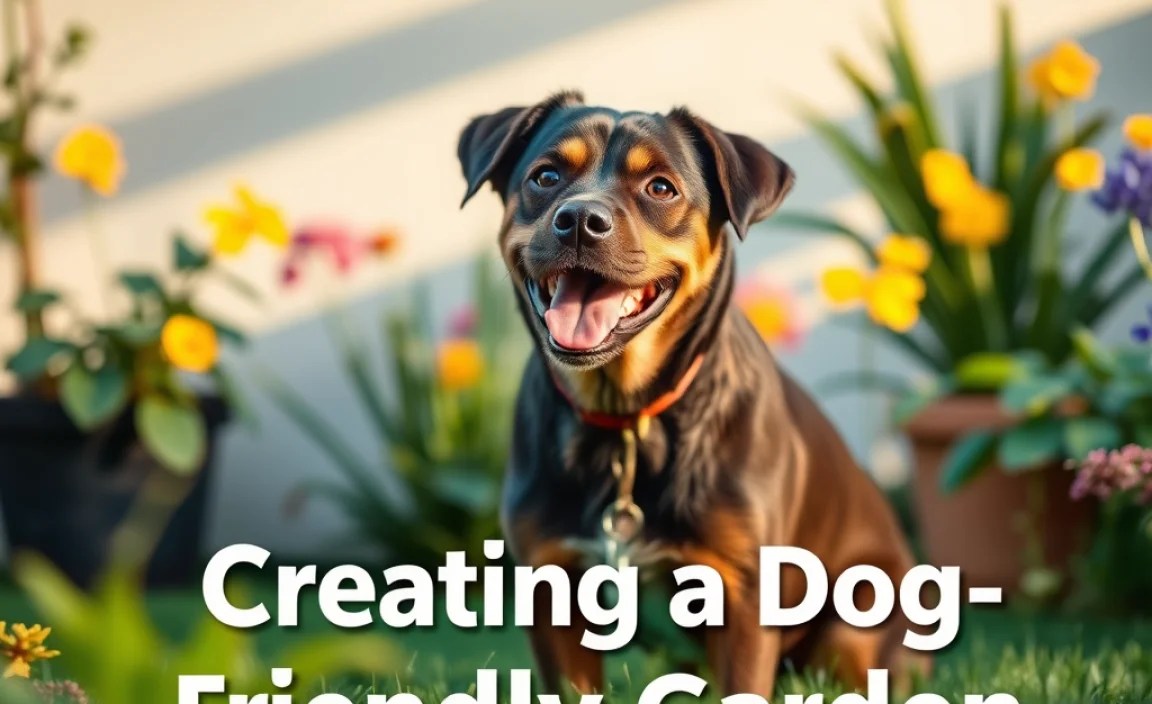 Creating a Dog-Friendly Garden