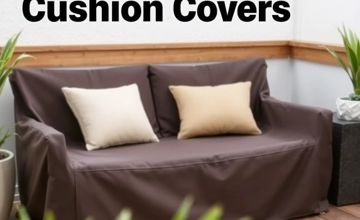 Creating Simple Cushion Covers