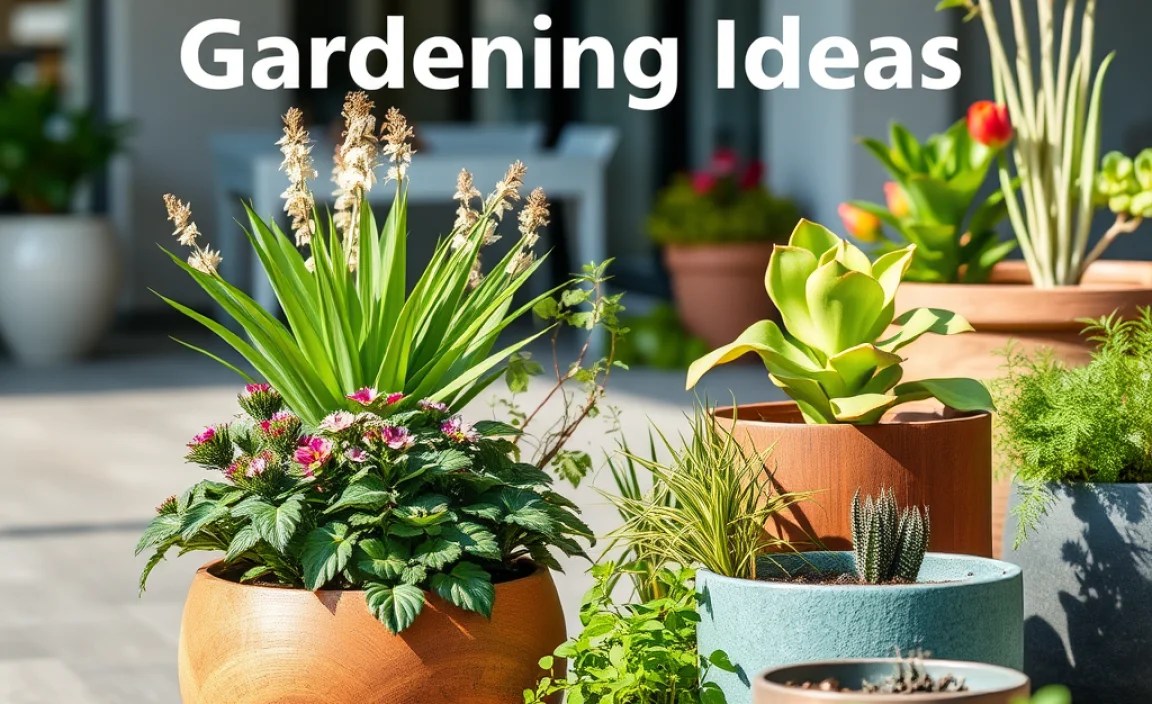 Creative Container Gardening Ideas