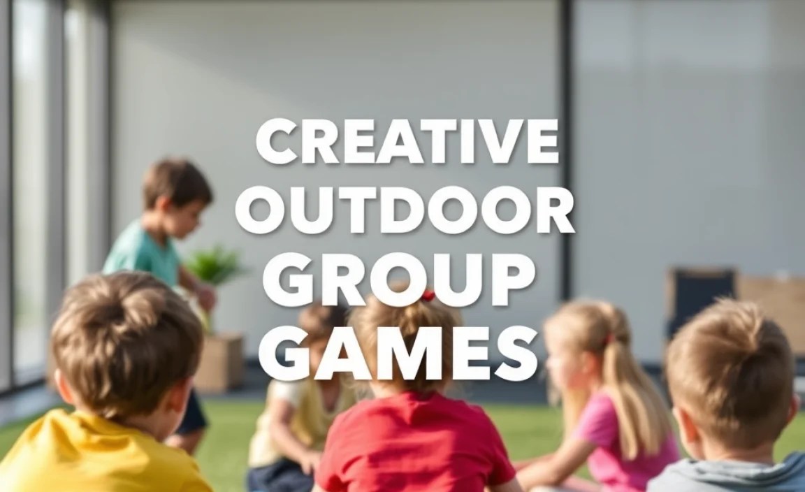 Creative Outdoor Group Games
