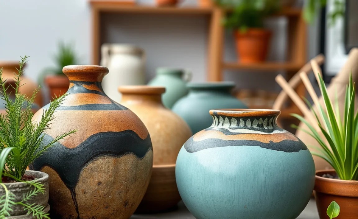 Creative Painting Techniques for Pottery