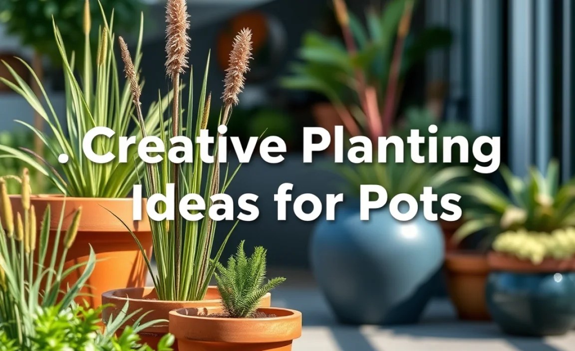 Creative Planting Ideas for Pots