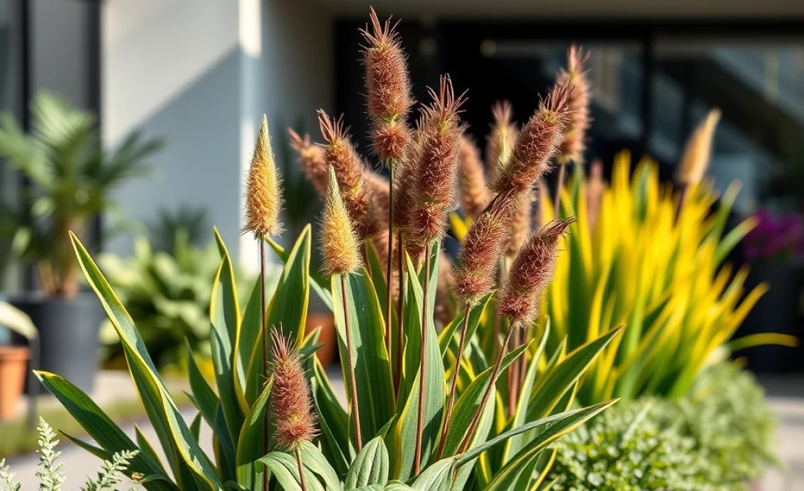 decorative plants outdoor