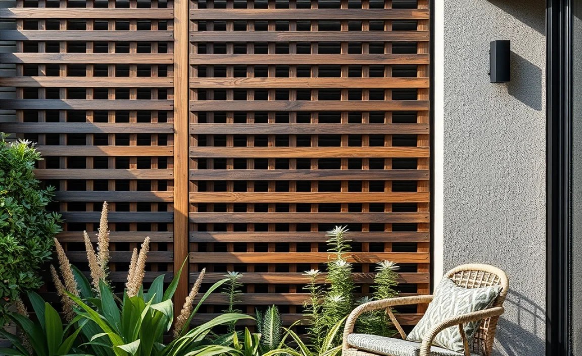 decorative screening for gardens