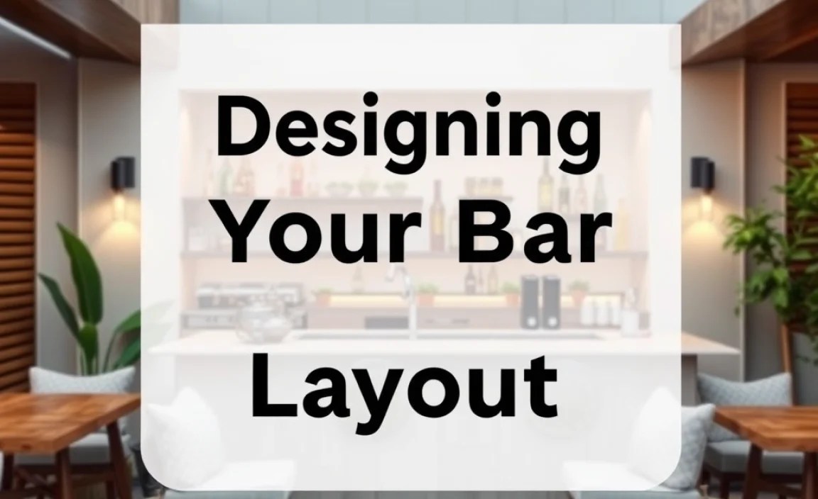 Designing Your Bar Layout