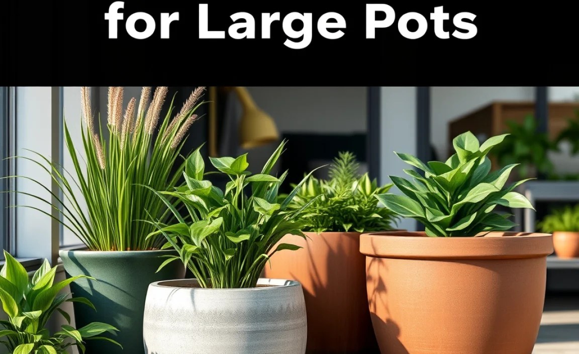 Different Materials for Large Outdoor Pots