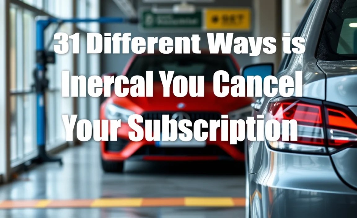 Different Ways to Cancel Your Subscription