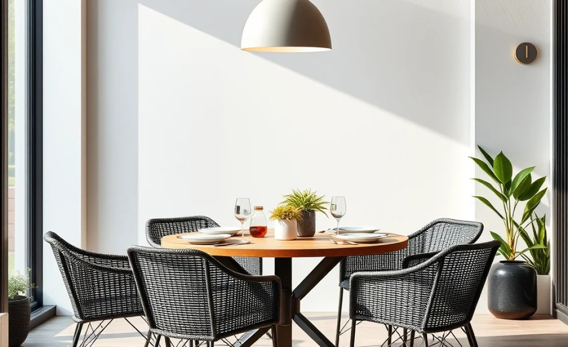 dining set for outdoor