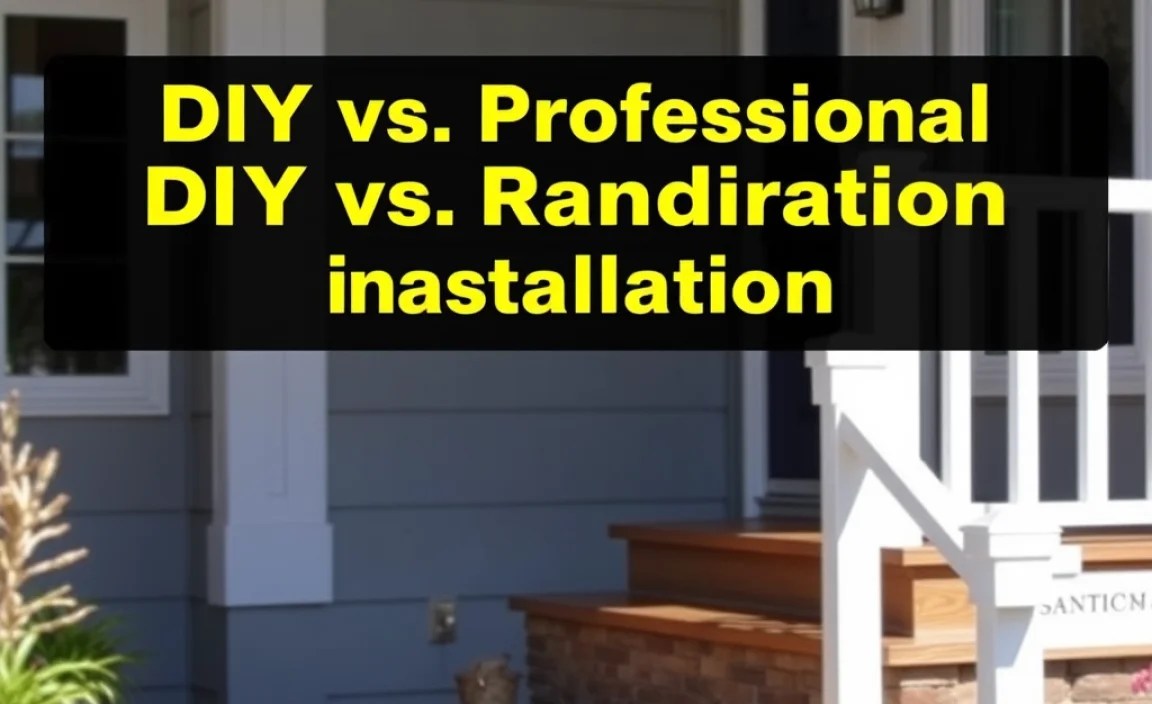 DIY vs. Professional Installation