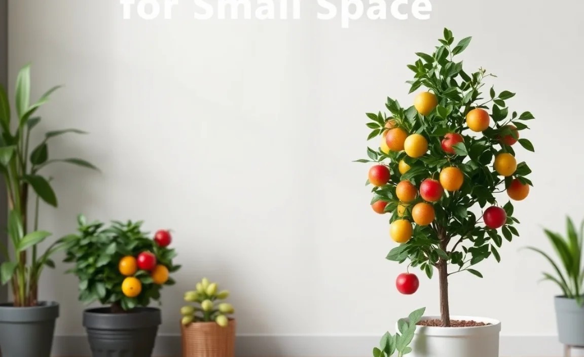 Dwarf Fruit Trees for Small Spaces