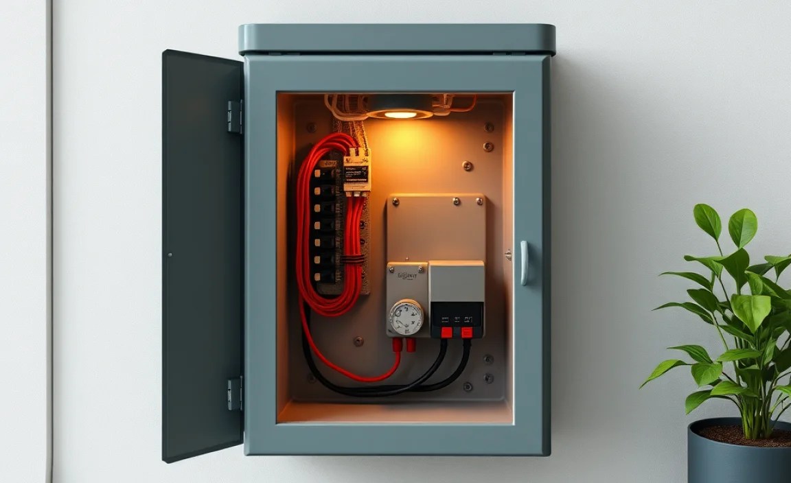 electrical box for outdoor