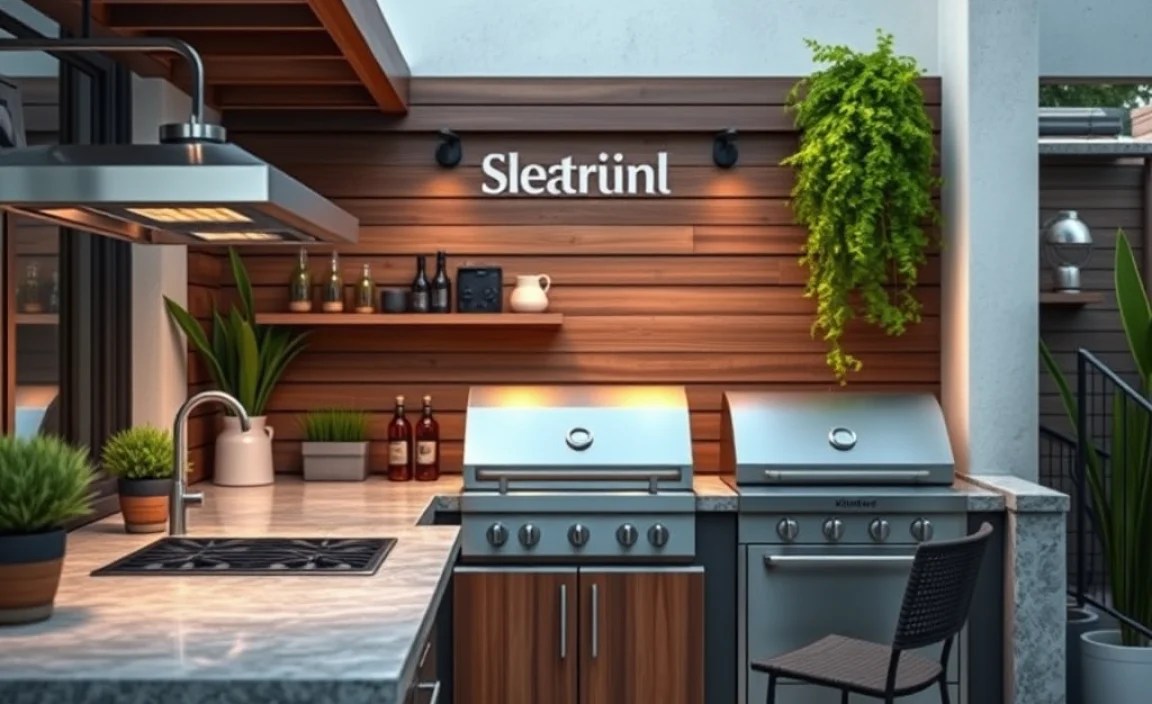 electrical outdoor kitchens