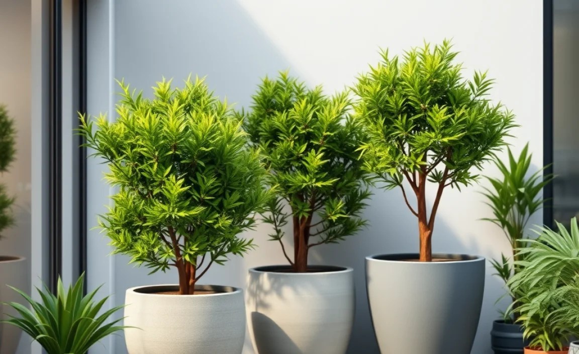 extra large outdoor planters for trees
