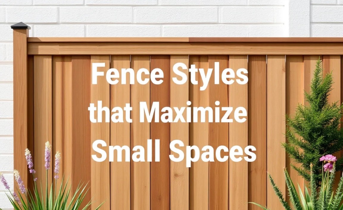 Fence Styles that Maximize Small Spaces
