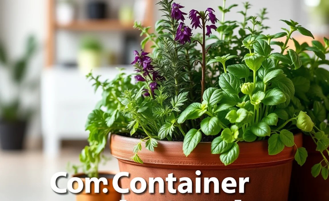 Fertilizing Your Container Herb Garden