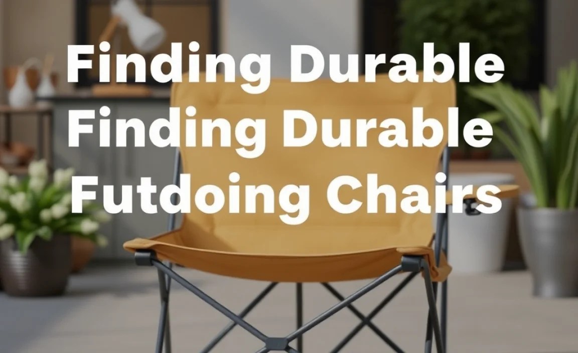 Finding Durable Outdoor Folding Chairs