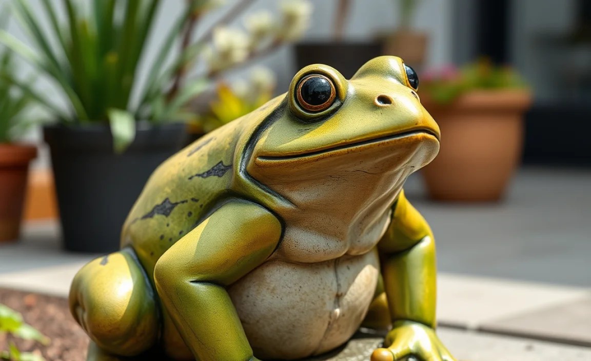 Frog Statues for Outdoor Spaces