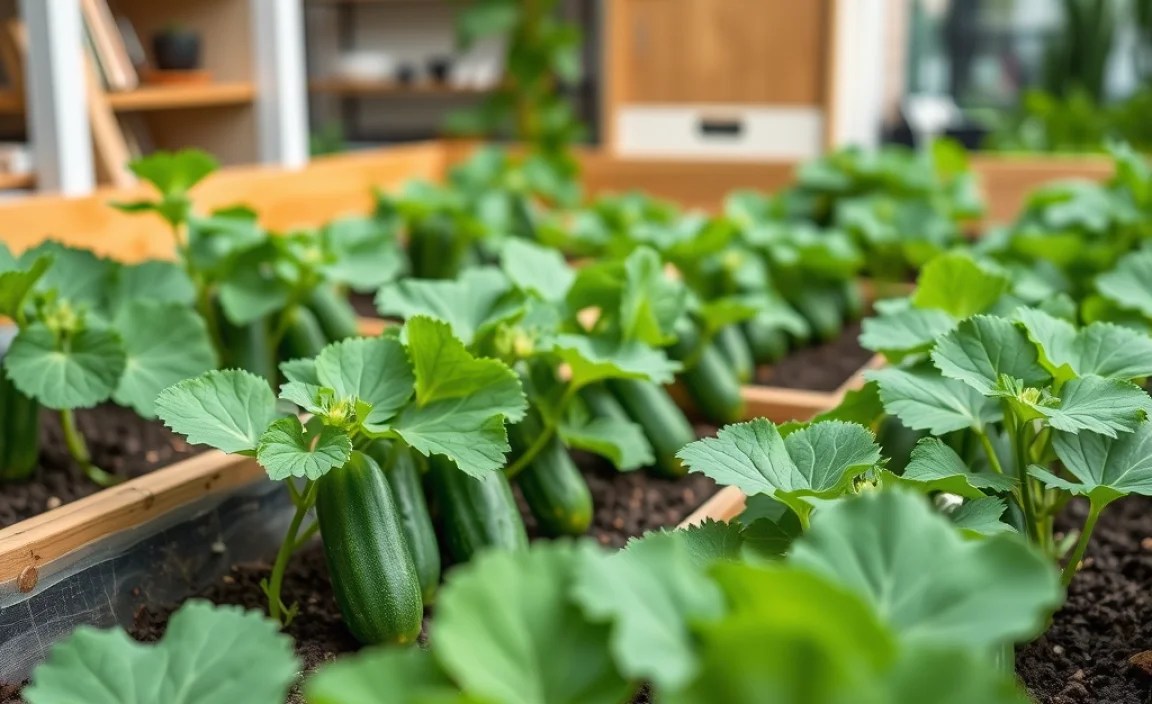 grow cucumbers raised beds