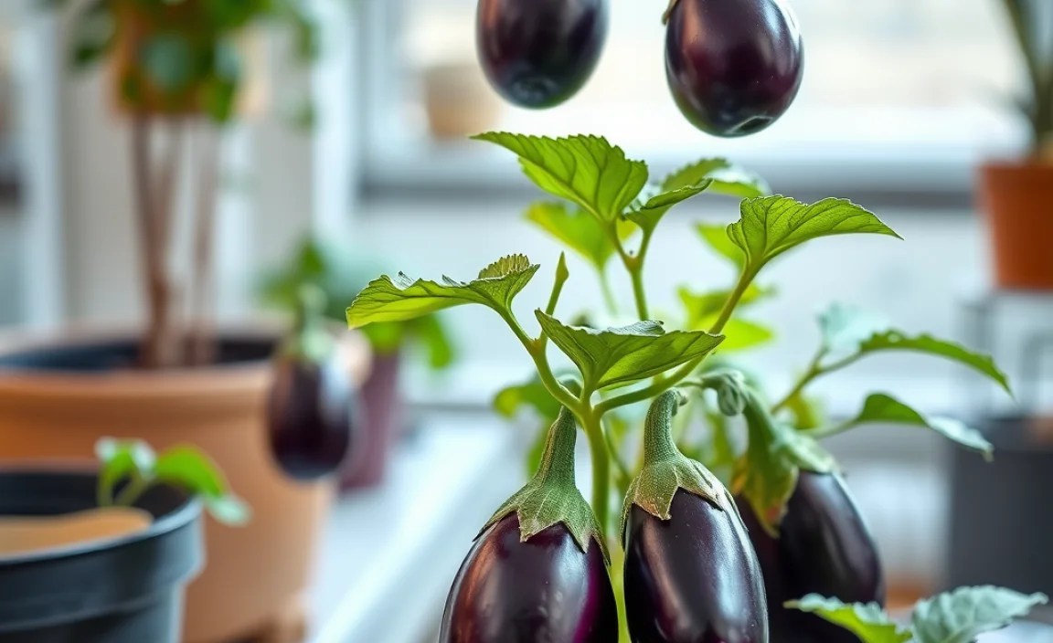 grow eggplants containers