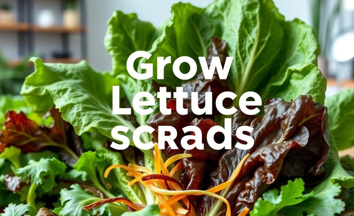 grow lettuce scraps