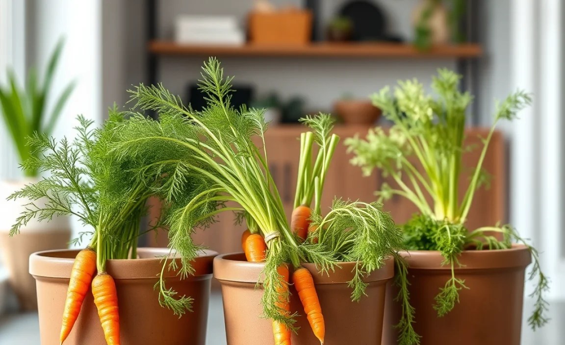growing carrots in containers