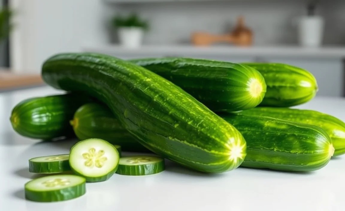 have too many cucumbers