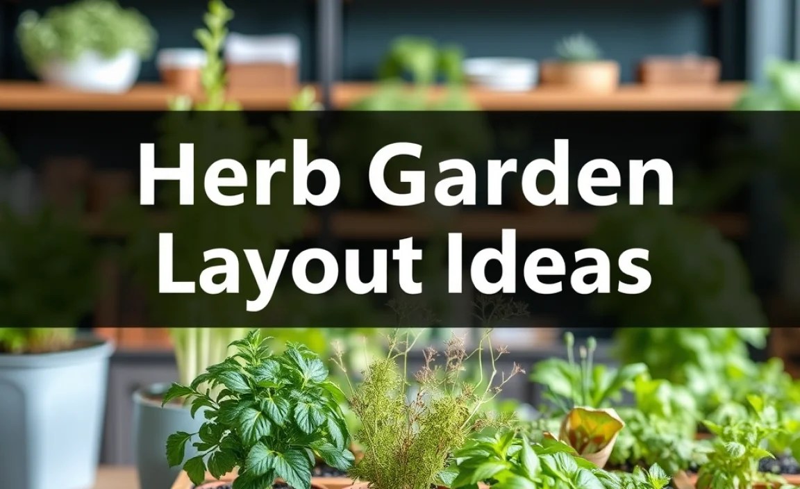 Herb Garden Layout Ideas