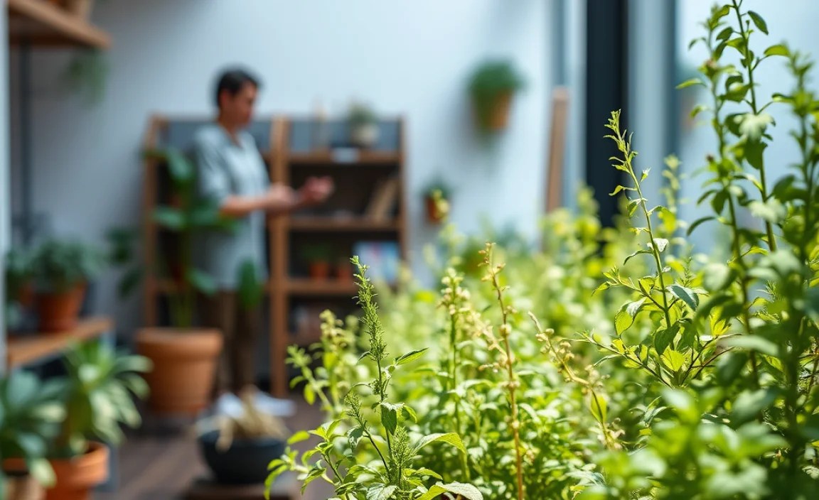 herbs indoor garden