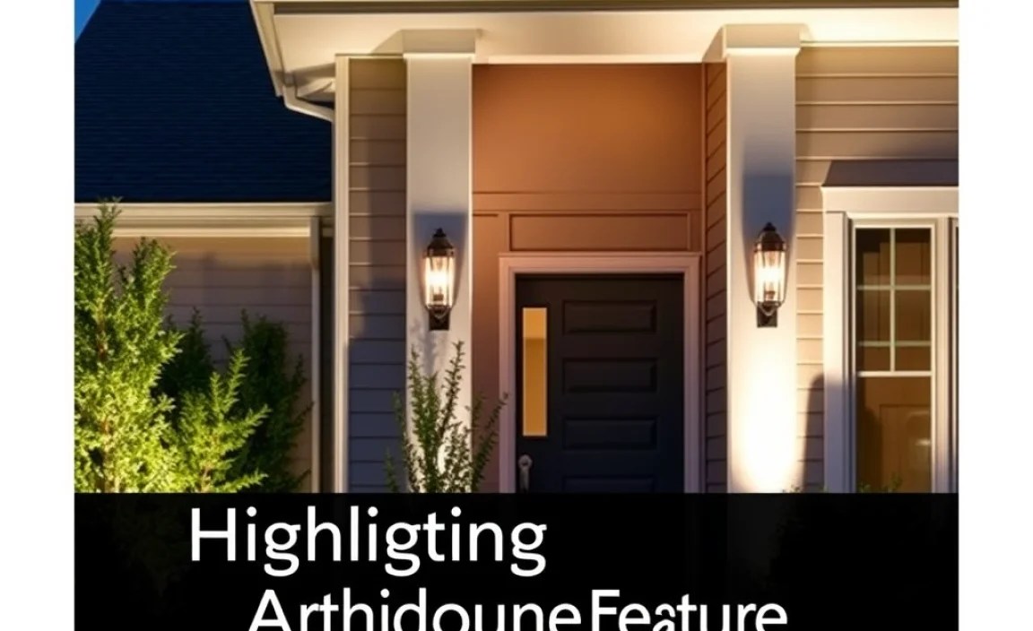 Highlighting Architectural Features With Light