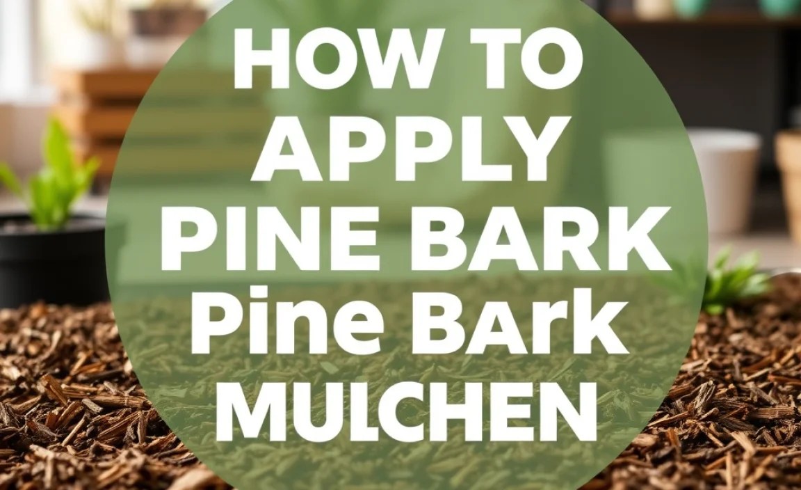 How To Apply Pine Bark Mulch