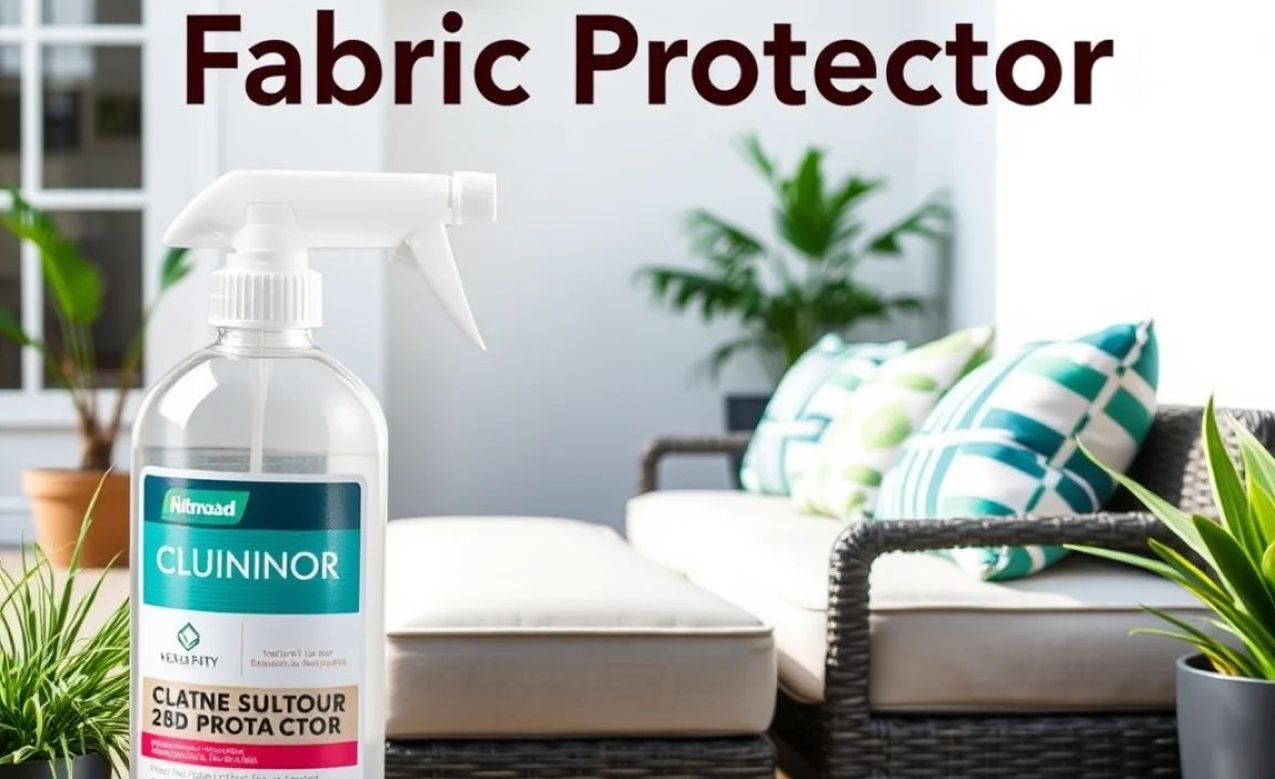 How to Use a Fabric Protector