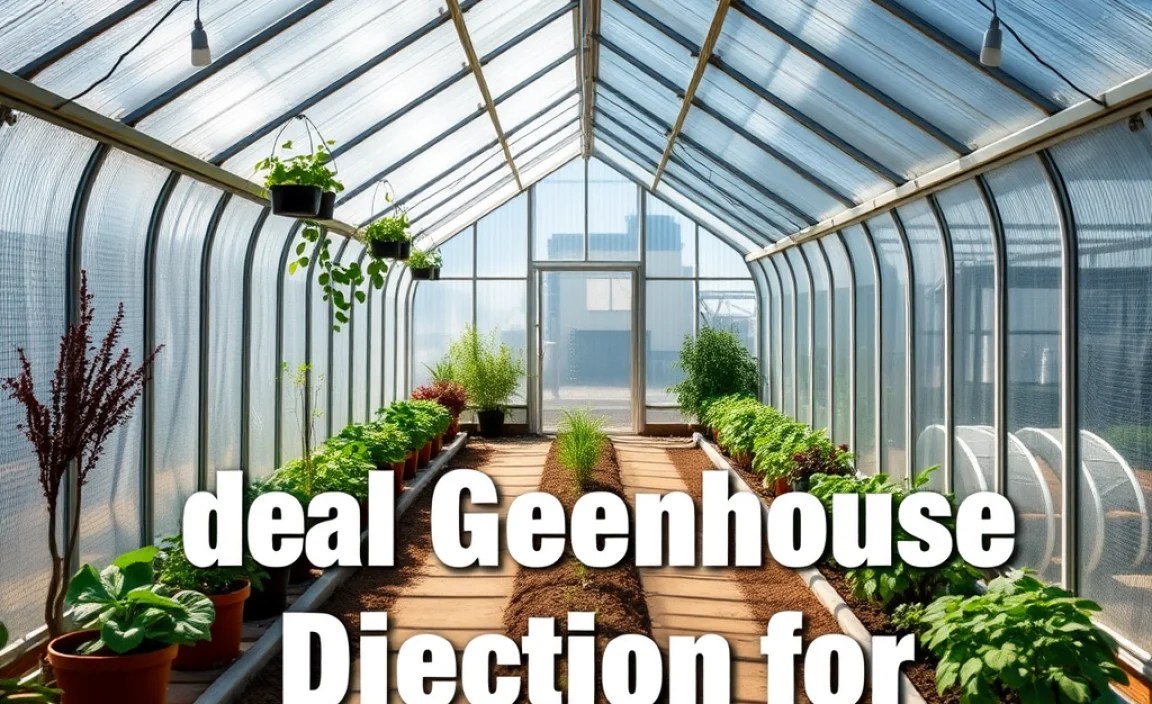 Ideal Greenhouse Direction for Maximum Light
